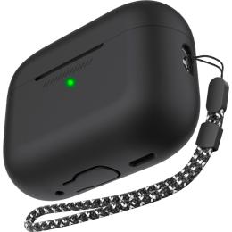 Чохол AhaStyle Colorful Silicone Case для AirPods Pro 2 Black (CP-187-2-C-BK)