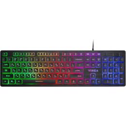 Клавіатура Vinga KB410 Black