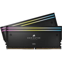 Модуль памяти DDR5 Corsair Dominator Titanium RGB 2x16GB 7200MHz Black (CMP32GX5M2X7200C34)