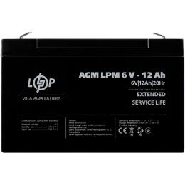 Аккумулятор LogicPower AGM 6V (6V/12Ah/72Wh) (4159)