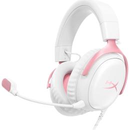 Игровые наушники HyperX Cloud III White/Pink (9W1Q4AA)