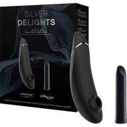 Подарочный набор Womanizer Silver Delights Collection: Womanizer Premium and We-Vibe Tango (SO8759)