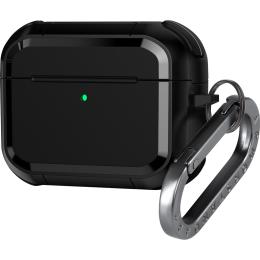 Чехол ArmorStandart Panzer для Apple AirPods Pro 3 Black (ARM88286)