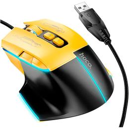 Миша Hoco GM31 Overlord Luminous Yellow