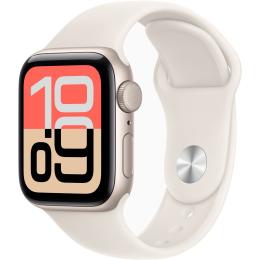 Смарт-часы Apple Watch SE 3 GPS 40mm Starlight Aluminum Case with Starlight Sport Band M/L (MEH54)