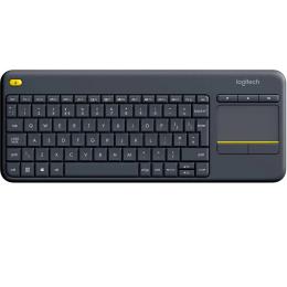 Клавіатура Logitech K400 Plus Touch Wireless Black UA (920-007145)