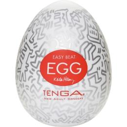 Мастурбатор Tenga Keith Haring Egg Party (SO1650)