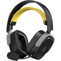 Игровые наушники Ajazz AHM09 MAX Black/Gray/Yellow (AHM09-MAX-BGY)