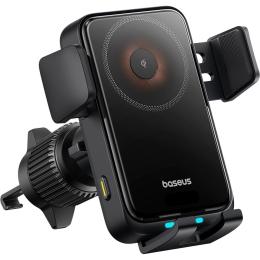 Автотримач із бездротовою зарядкою Baseus Wisdom Pro 15W (C40381501123-00)