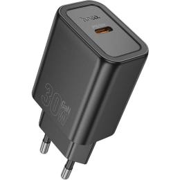 Сетевое зарядное устройство Hoco N62 Gentle PD30W Black (644297)