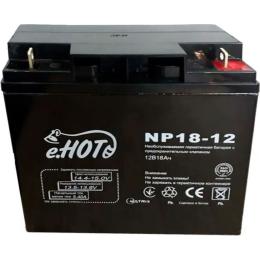 Акумулятор Enot AGM 12V (12V/18Ah/216Wh) (NP18.0-12)