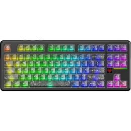 Клавиатура Attack Shark X87 Ultra RGB Meg Shark Switches Wireless Forged Carbon (AS-6979033730243-FC)