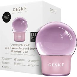 Массажер для лица GESKE Cool&Warm Face and Body Massager 7в1 Pink (HB0302)