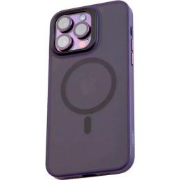 Чохол Blueo Frosted Anti-Drop with MagSafe для Apple iPhone 14 Pro Deep Purple