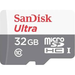 Карта пам'яті SanDisk microSDHC 32GB UHS-I Ultra A1 (SDSQUNR-032G-GN3MN)