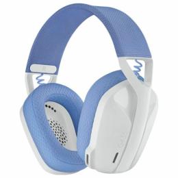 Игровые наушники Logitech G435 Lightspeed Wireless Gaming Headset White (981-001074)