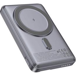 Внешний аккумулятор Hoco Q46 Title MagSafe 5000mAh 20W Gray