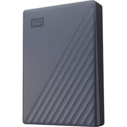 Зовнішній жорсткий диск WD My Passport 5TB Gray USB-C (WDBRMD0050BGY-WESN)