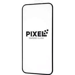 Захисне скло Pixel Full Screen Glass для iPhone 15 Plus/16 Plus Black