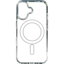 Чохол Clear Case with MagSafe для Apple iPhone 16 Transparent AA