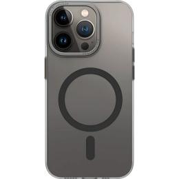 Чохол WiWU Ultra Thin Frosted Magsafe Case MCC-103 для Apple iPhone 14 Pro Max Transparent/Black