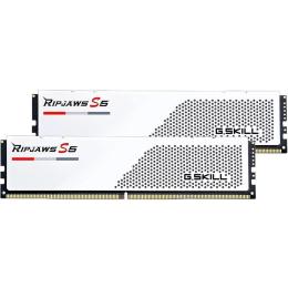 Модуль памяти DDR5 G.Skill Ripjaws S5 2x16GB 6000MHz White (F5-6000J3238F16GX2-RS5W)