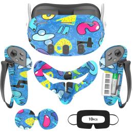 Набір аксесуарів COLOHAS 7-in-1 VR для Meta Quest 3 Battery versionG Set