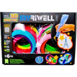 Набір PLA пластику для 3D ручки Myriwell Classic 20 кольорів по 5м