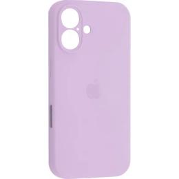 Чохол Silicone Case Camera Protect для Apple iPhone 16 Lilac AA