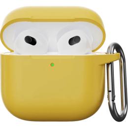 Чохол Silicone Case для Apple AirPods 4 Yellow