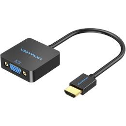 Переходник Vention HDMI to VGA Black (ACRBB)