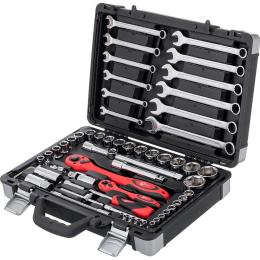 Набір торцевих головок із тріскачкою Intertool ET-6061 61шт