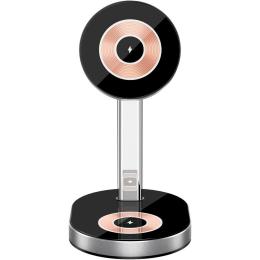 Бездротовий зарядний пристрій WiWU Wi-W003 3 в 1 Wireless Charger with MagSafe Black