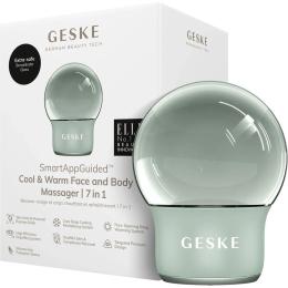 Массажер для лица GESKE Cool&Warm Face and Body Massager 7в1 Green (HB0299)