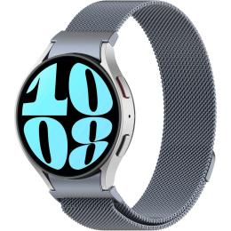 Ремінець ArmorStandart Milanese Magnetic для Samsung Galaxy Watch 7/FE/6/6 Classic/5/5 Pro/4/4 Classic Grey (ARM86843)