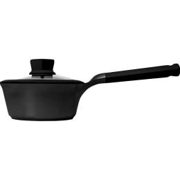 Ківш з кришкою HuoHou Teflon Platinum Plus 18см (HU0071)