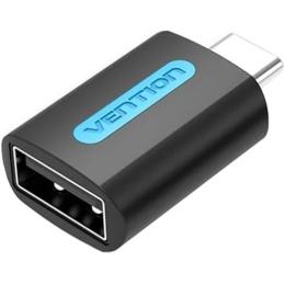 Переходник Vention USB-A to USB-C Black (CDTB0)