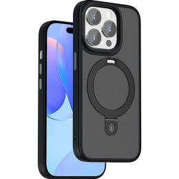 Чохол WiWU Protective Magnetic Alloy Stand Case для Apple iPhone 15 Pro Black