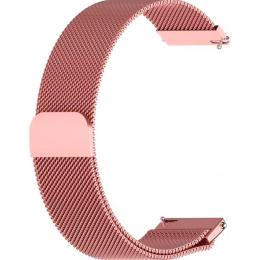 Універсальний ремінець для смарт-годинників DK Metal Milanesse Loop Magnetic Band 22mm Rose Gold
