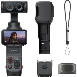 Экшн-камера Insta360 Luna Ultra Standard Bundle Cosmic Black (CINSABTA-LUNA01) EU