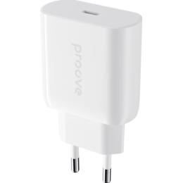 Мережевий зарядний пристрій Proove Rapid 20W USB-C White (WCRP20000102)