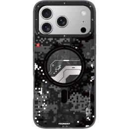 Чехол YoungKit Camouflage with Magnetic Ring для Apple iPhone 17 Pro Shadow Camo