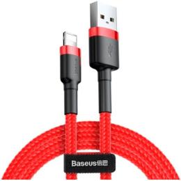 Кабель Baseus Cafule Lightning to USB-А 2m Red (CALKLF-C09)