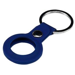 Чохол для Apple AirTag - Silicone Key Ring (Midnight Blue) HC