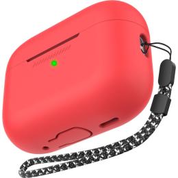 Чохол AhaStyle Colorful Silicone Case для AirPods Pro 2 Red (CP-187-2-C-RD)