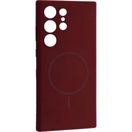 Чохол DK Luxury Silicone Case with MagSafe для Samsung Galaxy S24 Ultra Plum