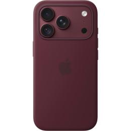 Чехол Silicone Case with Button, Animation & MagSafe для Apple iPhone 18 Pro Burgundy AAA