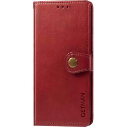 Чохол-книжка GETMAN Gallant Cover Case для Xiaomi Redmi Note 9/Redmi 10X (Red)