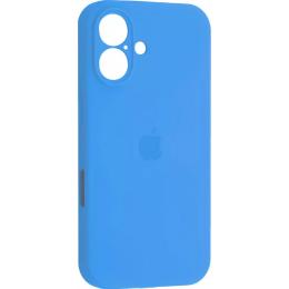 Чохол Silicone Case Camera Protect для Apple iPhone 16 Surf Blue AA