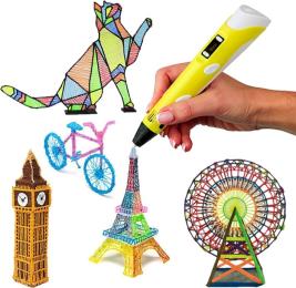 Набір PLA пластика для 3D ручки (4 кольори, 40 м)